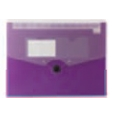 Green Oath Purple Expanding File with 13 Pockets